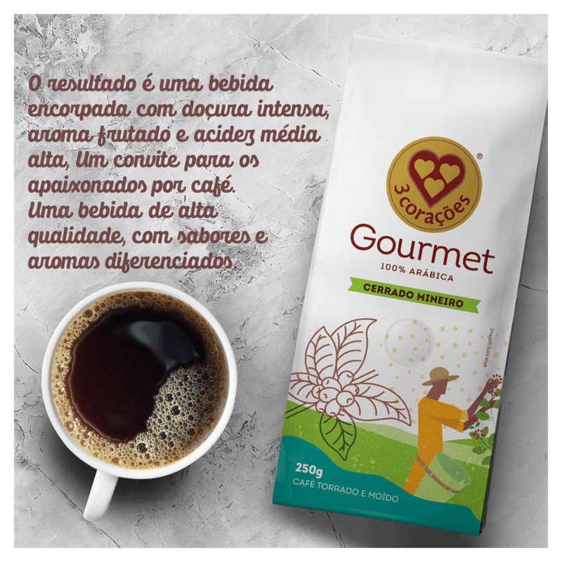 Cafe-em-po-3-Coracoes-Gourmet-Cerrado-Mineiro-250g