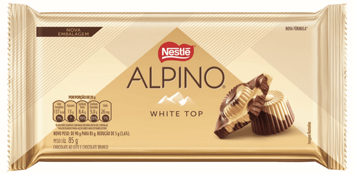 Chocolate ALPINO White Top 85g