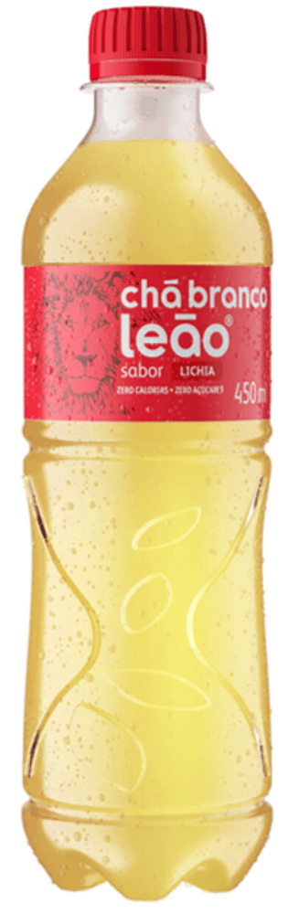 Chá Leão Branco Lichia Zero Pet 450ml