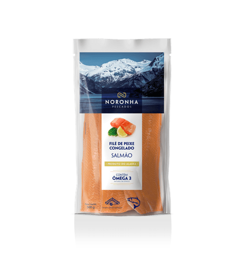 Filé Salmão Noronha Congelado 500g