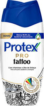 Sabonete-Liquido-Antibacteriano-com-Vitaminas-e-Oleo-de-Linhaca-Protex-Pro-Tattoo-Frasco-230ml