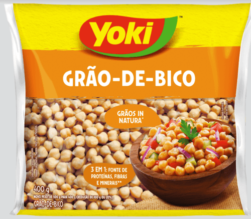 Grão-de-Bico Yoki Pacote 400g