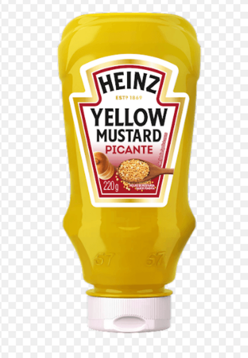 Mostarda Squeeze Amarela Picante Heinz 220g
