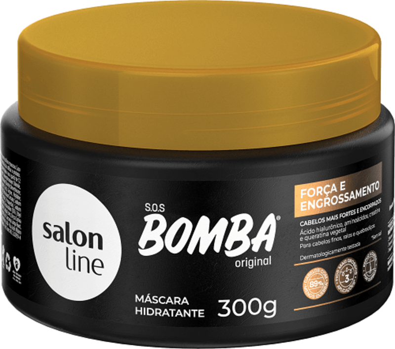 Mascara-Hidratante-Salon-Line-S.O.S-Bomba-Forca-e-Engrossamento-Pote-300g