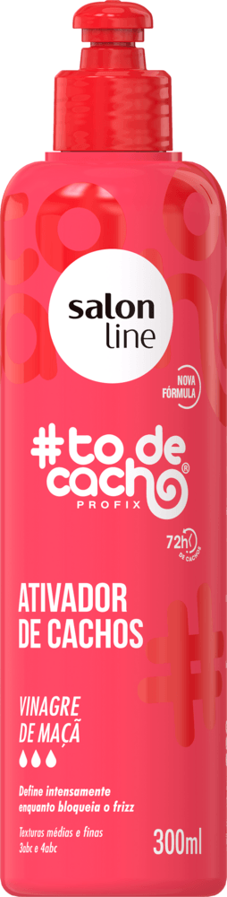 Ativ Cacho Salon-L T D Cacho 300ml Vinagre De Maca