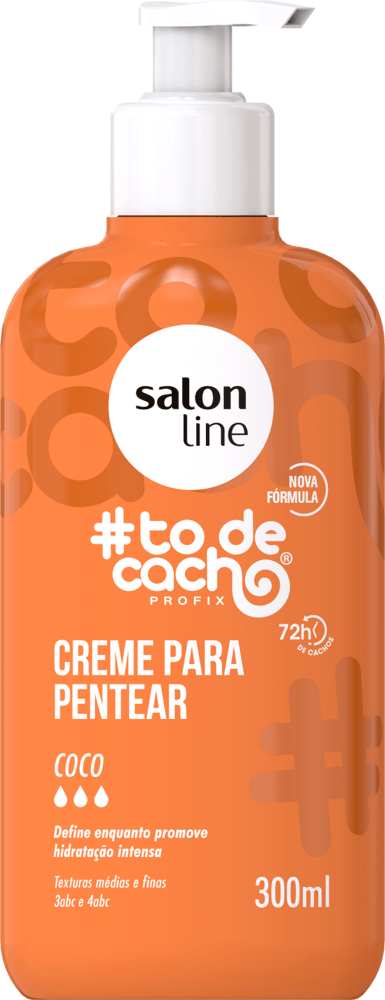 Creme de Pentear Salon Line To de cacho Coco 300ml