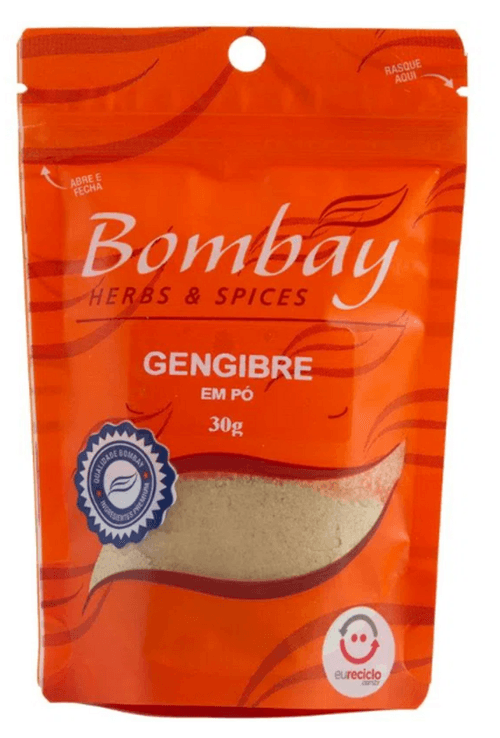 Gengibre em Pó Bombay Herbs & Spices Pouch 30g