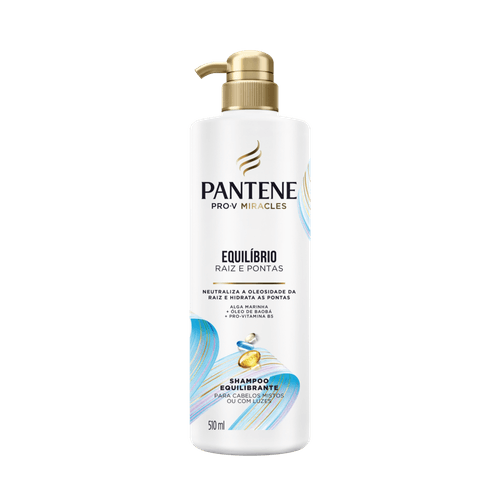 Shampoo Pantene Pro-V Miracles Equilíbrio Raiz e Pontas Frasco 510ml