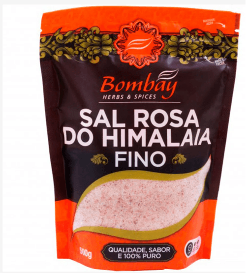 Sal Rosa do Himalaia Fino Bombay Herbs & Spices Pouch 500g
