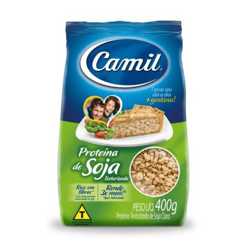 Proteína de Soja Texturizada Frango Camil 400g