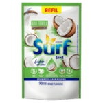 Lava-Roupas-Liquido-Cuidado-do-Coco-Oleos-Essenciais-5-em-1-Surf-Sache-900ml-Refil