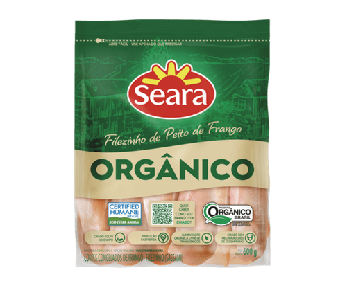 Filezinho sassami Seara Orgânico IQF 600g