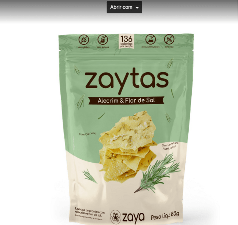 Snack-ZAYTAS-Alecrim-e-Flor-de-Sal-Zero-GlutenZero-LacteosZero-Soja-80g