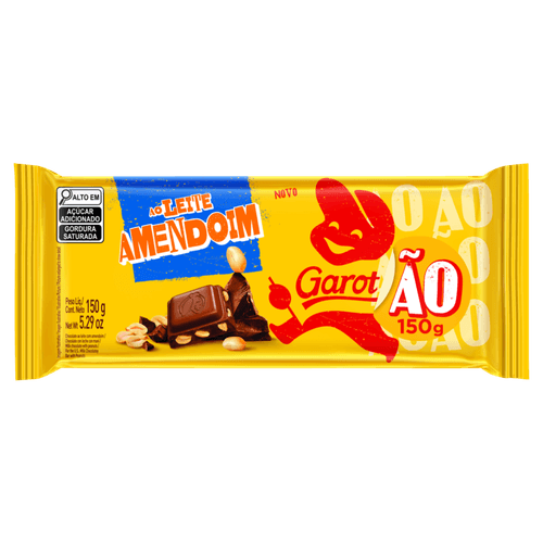 Chocolate Garotão Amendoim 150g