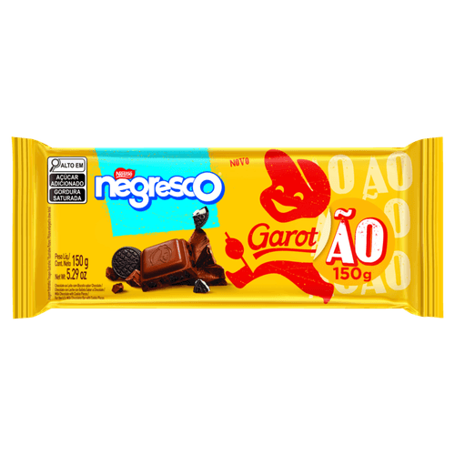 Chocolate Garotão Negresco 150g