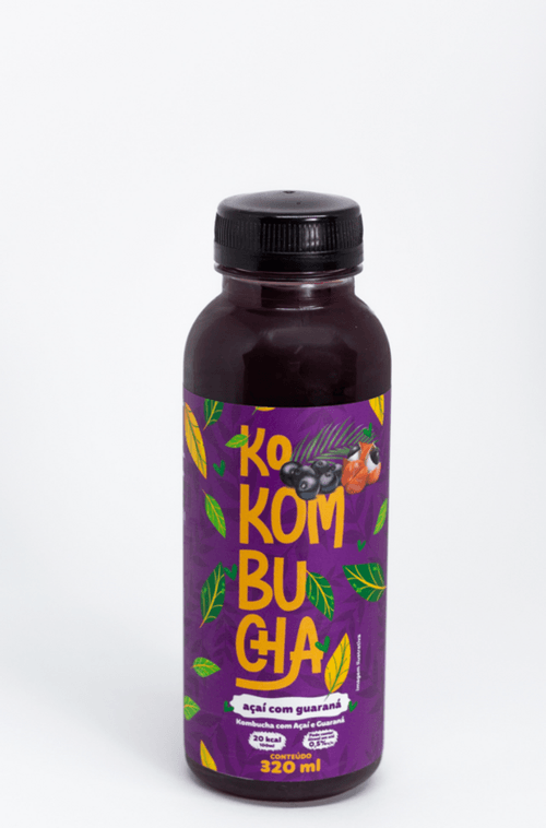 KOKOMBUCHA ACAI C/ GUARANA - 320 ML