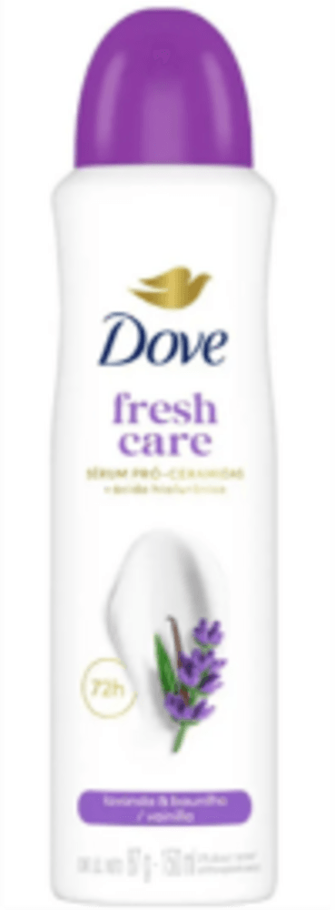 DESODORANTE AEROSOL DOVE FEMININO 87G LAVANDA E BAUNILHA