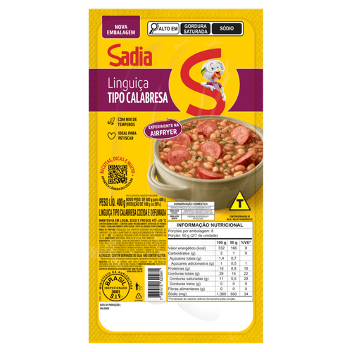 LING CALAB SADIA 400G
