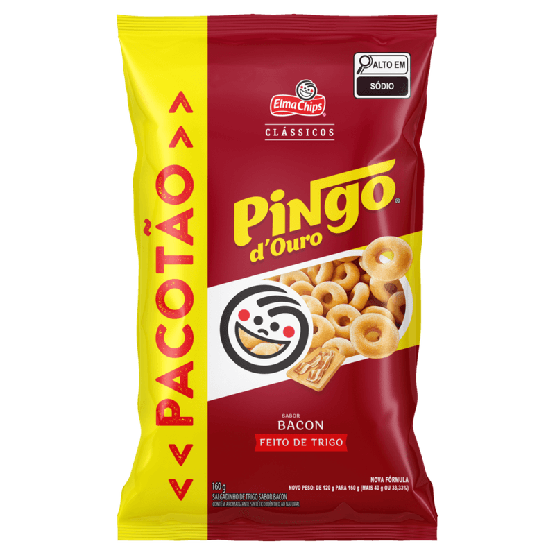 Salgadinho-Bacon-Elma-Chips-Pingo-Douro-160G