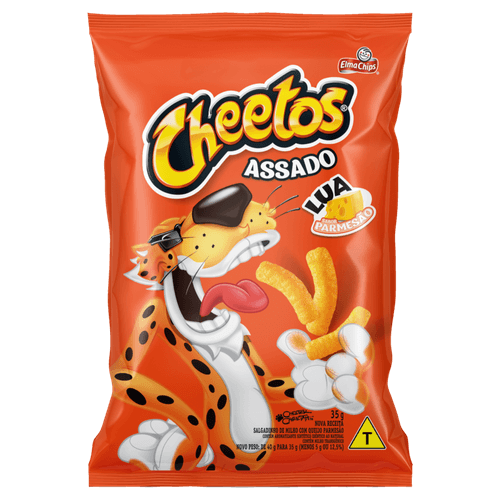 Salgadinho Lua Parmesão Elma Chips Cheetos 35G