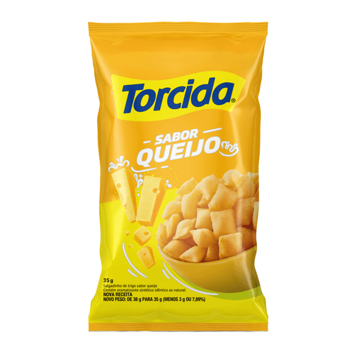 Salgadinho Queijo Torcida 35G