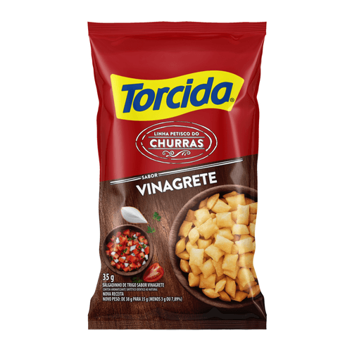 Salgadinho Sabor Vinagrete Torcida 35G