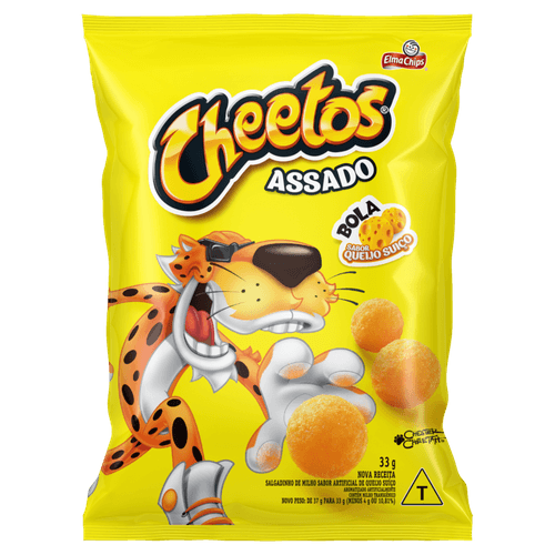 Salgadinho Bola Queijo Suiço Elma Chips Cheetos 33G