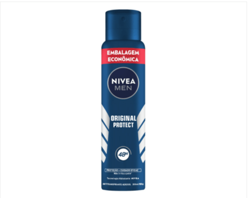 NIVEA MEN Desodorante Antitranspirante Aerossol Original Protect 200ml
