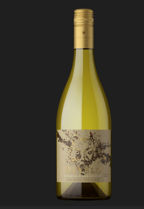 VINHO BRANCO CHILENO DIABLO GOLDEN CHARDONNAY GARRAFA 750ML
