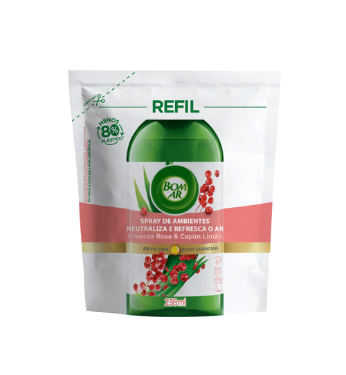 Desodorizador Bom Ar Refil De Ambientes Pimenta 236ml