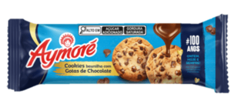 COOKIES AYMORE 60G-PACOTE CHOCOLATE