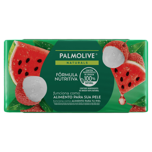 SABONETE PALMOLIVE MELANCIA E LICHIA 6X86G