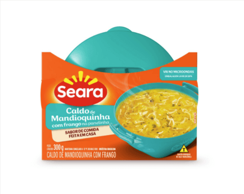 Caldo de Mandioquinha com Frango Na Panelinha Seara 300g