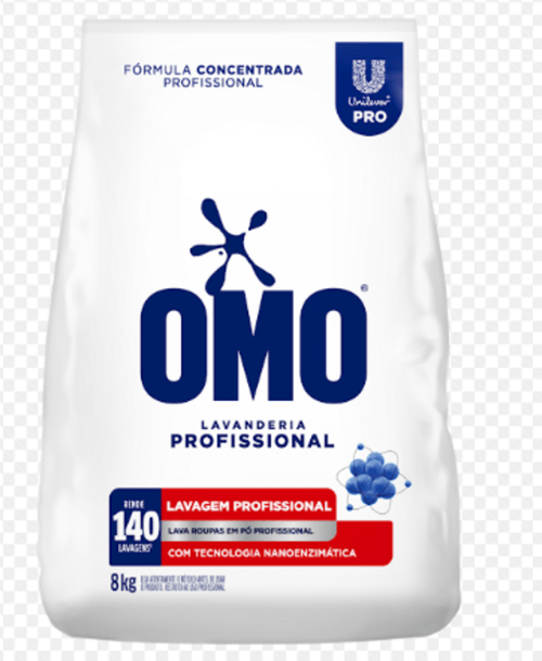 LAVA ROUPA PO OMO 8KG-CX LAVANDERIA PRO
