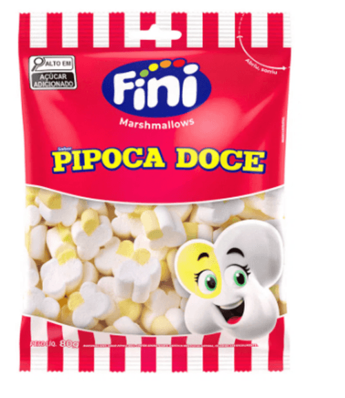 Marshmallow Fini 200g pipoca doce