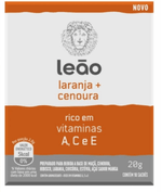 Preparado-para-Bebida-Cha-a-Base-de-Maca-Cenoura-Hibisco-Laranja-Chicoria-Estevia-Acai-e-Manga-Leao-Caixa-20g-10-Unidades