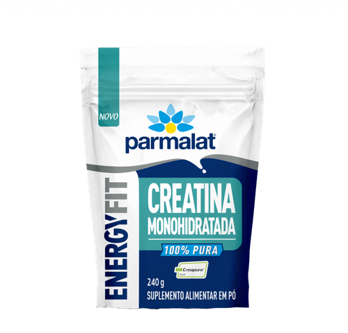 CREATINA MONOHIDRATADA PARMALAT 100% PURA ENERGYFIT 240G