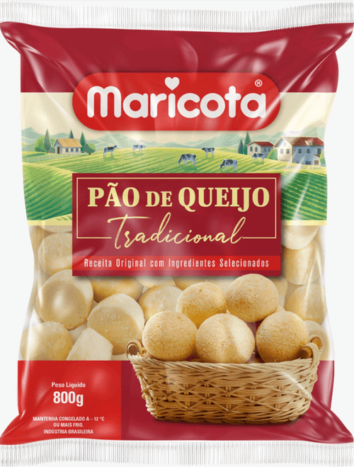 Pão de Queijo Maricota Tradicional 800g