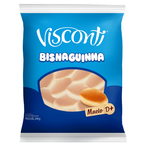 Pão Bisnaguinha Visconti Pacote 240g