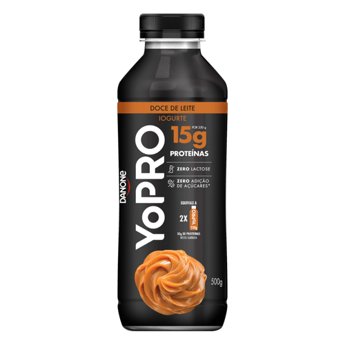 Iogurte Líquido YoPRO 15g de Proteínas Doce de Leite 500g