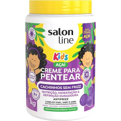 CR PENT SALON LINE KIDS 1KG-PT AÇAI