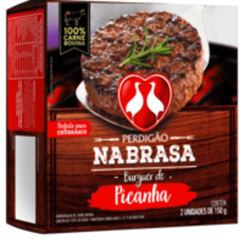 Hamburguer bovino picanha Perdigão Na Brasa 300g