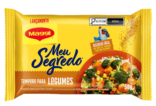 TEMPERO MAGGI MEU SEGREDO - 50G / LEGUMES