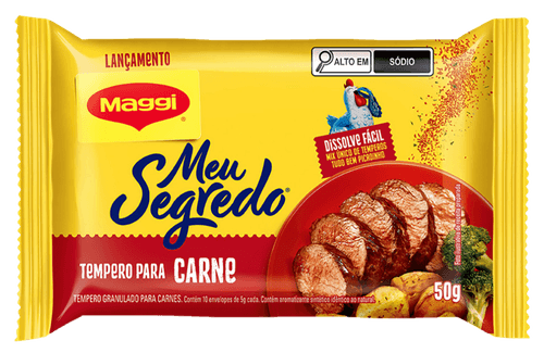 TEMPERO MAGGI MEU SEGREDO - 50G / CARNE