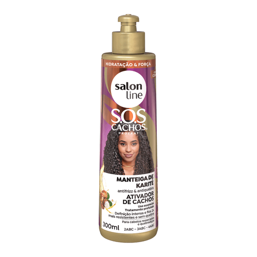 Ativ Cacho Salon-L Sos 300ml- Fr Manteiga De Karit