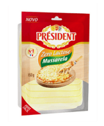MUSSARELA-PRESIDENT-ZERO-LAC-FAT-150G