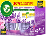 Difusor-Eletrico-Bom-Ar-Lavanda-e-Geranio-Refil-Liquido-2x16ml