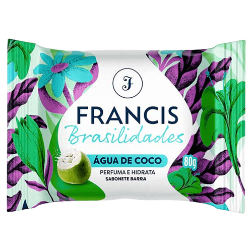 Sabonete em Barra Água de Coco Francis Brasilidades Flow 80g