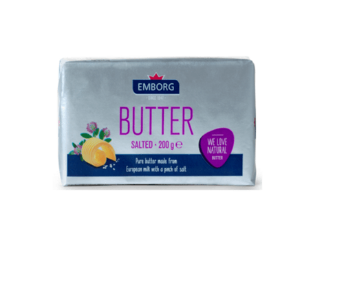 MANTEIGA EMBORG COM SAL 200G