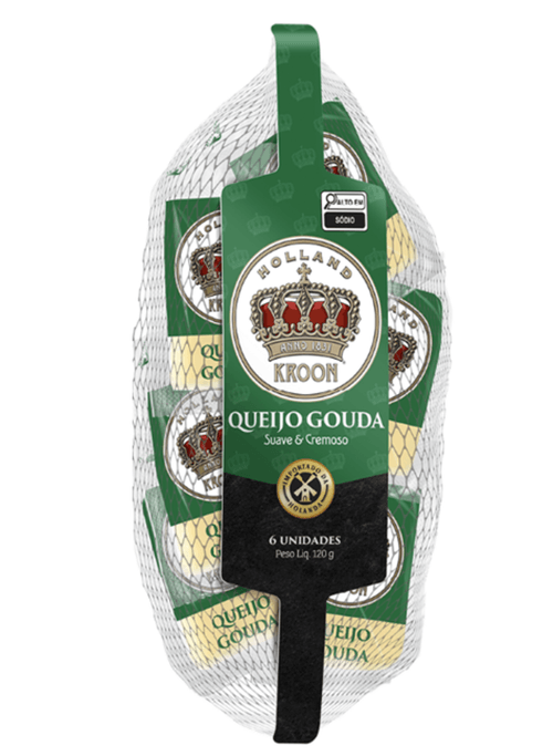 QUEIJO GOUDA KROON SNACK 120G